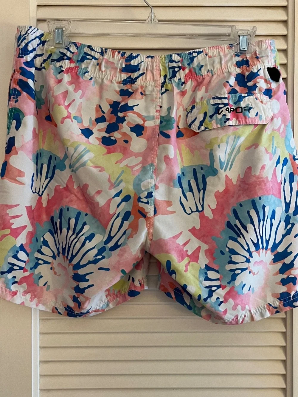 Body Glove MENS Board Shorts Tie Dye Coral Pattern Size L (34)